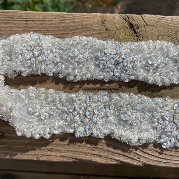 NEW NEVER WORN Bridal Belt 31.5” main image 7